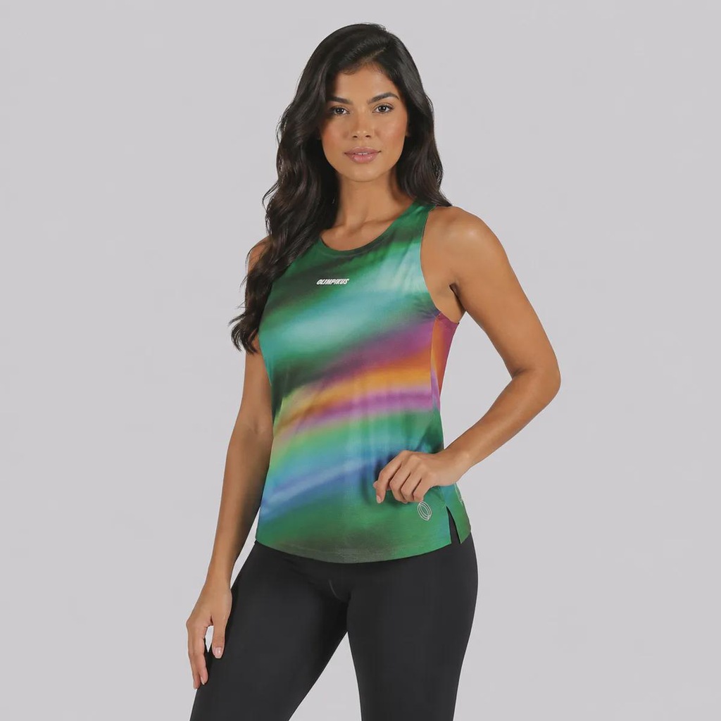 Imagem 2 do produto Camiseta Regata Olympikus Corre Foco Feminina