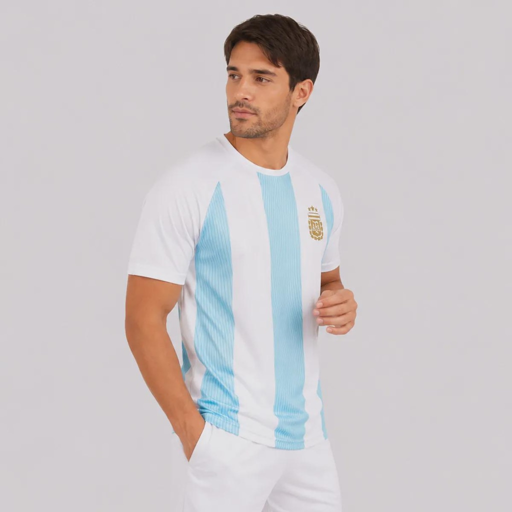 Imagem 3 do produto Camisa Argentina Selección 9 J. Álvarez Masculina