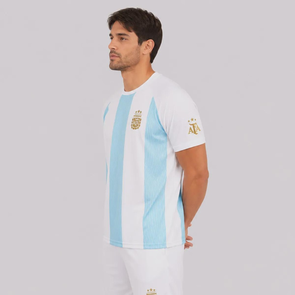 Imagem 4 do produto Camisa Argentina Selección 9 J. Álvarez Masculina