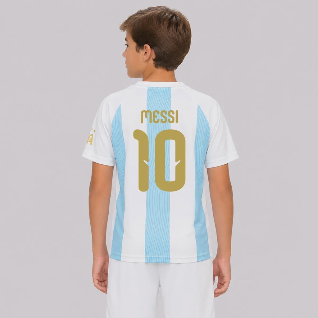 Imagem 1 do produto Camisa Argentina Selección 10 Messi Infantil