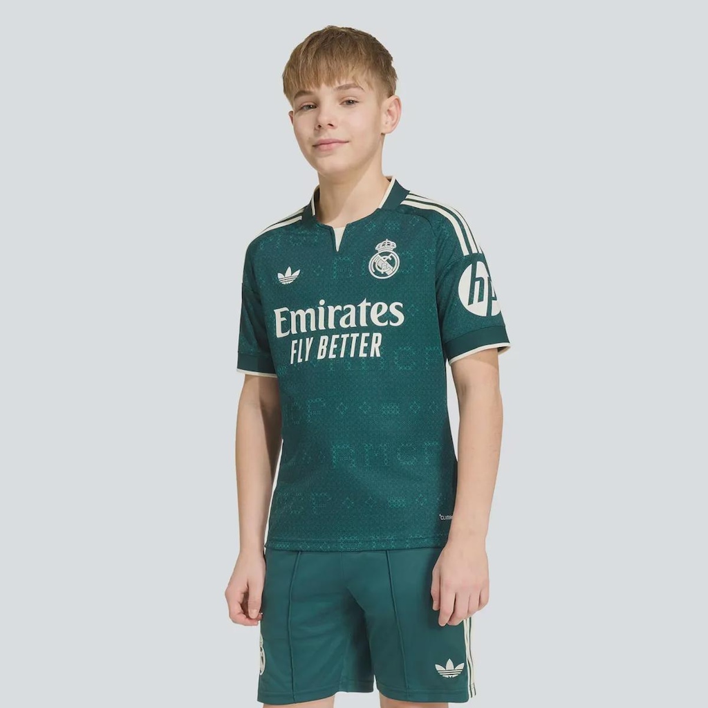 Imagem 1 do produto Camisa Real Madrid II 26/27 Adidas Infantil
