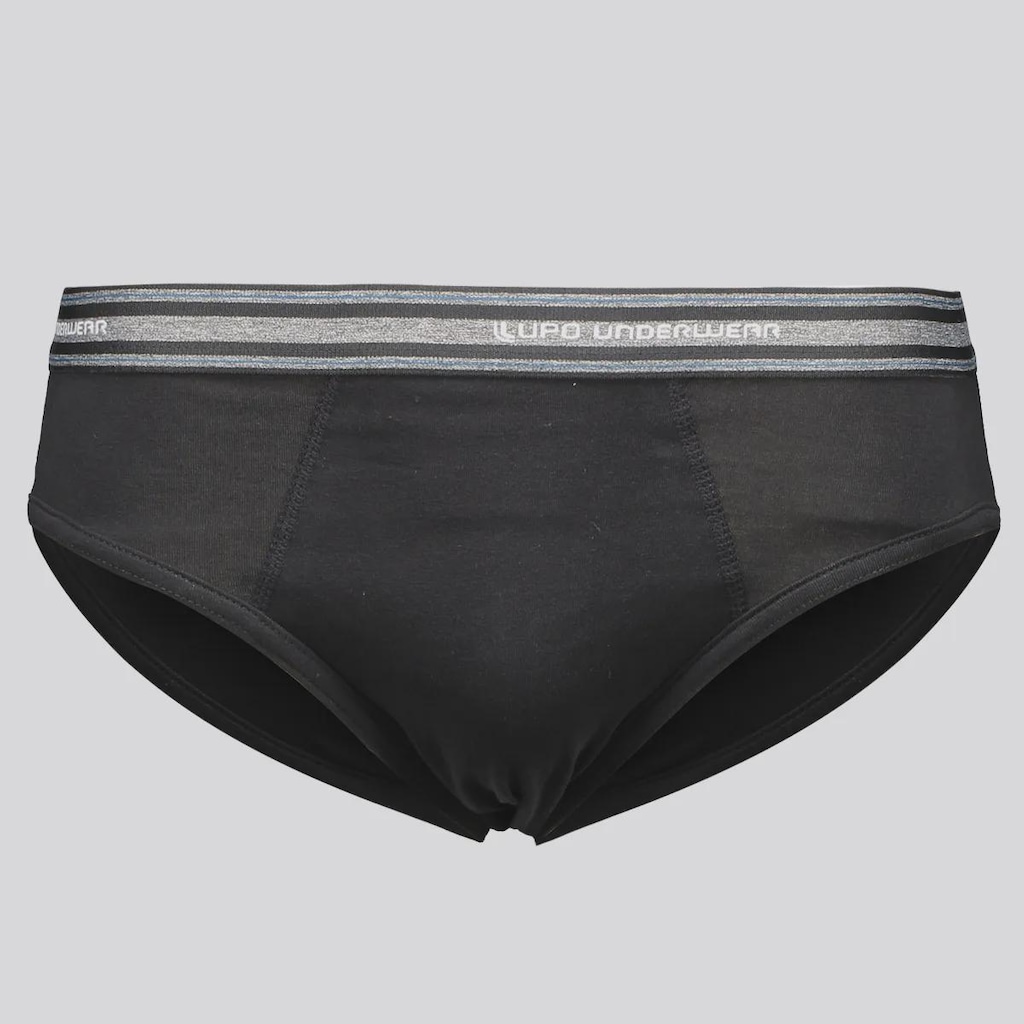Imagem 5 do produto Kit Cueca Lupo Slip Algodão Com Elastano - Masculino - 6 Unidades