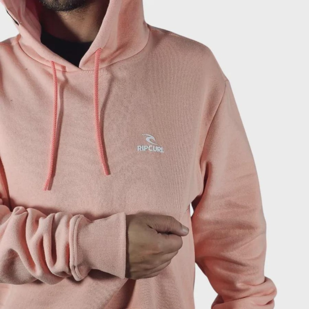 Imagem 2 do produto Blusão Moletom Rip Curl Corporate Hood Salmon Masculino
