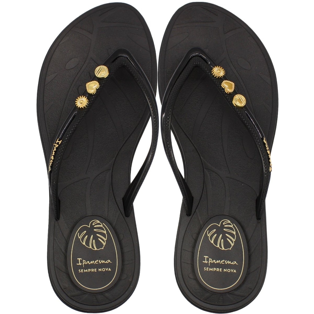 Imagem 1 do produto Chinelo de Dedo Ipanema Shine Sempre Nova Pingentes Feminino