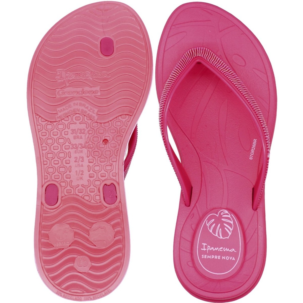 Imagem 3 do produto Chinelo de Dedo Ipanema Shine Tiras Degradê Infantil