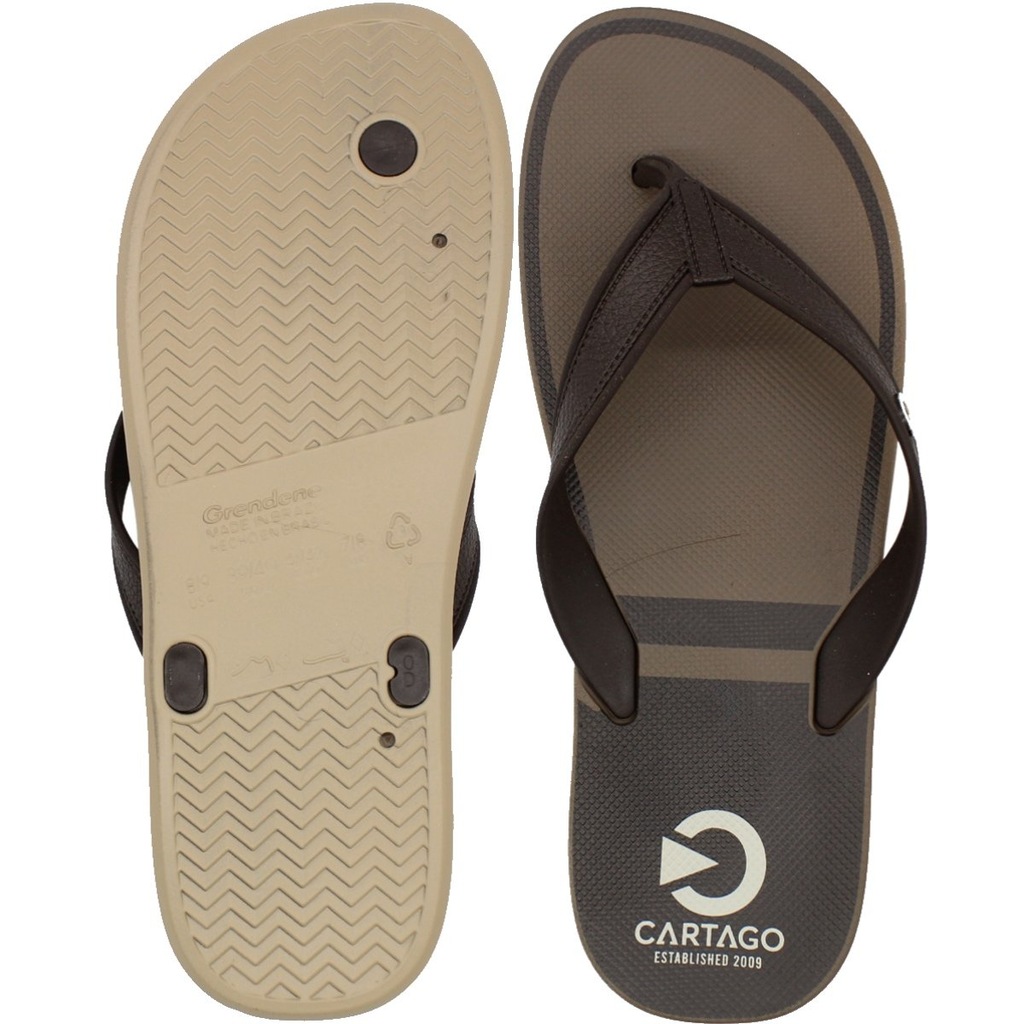 Imagem 3 do produto Chinelo de Dedo Cartago Lugano Tiras Texturizadas Masculino