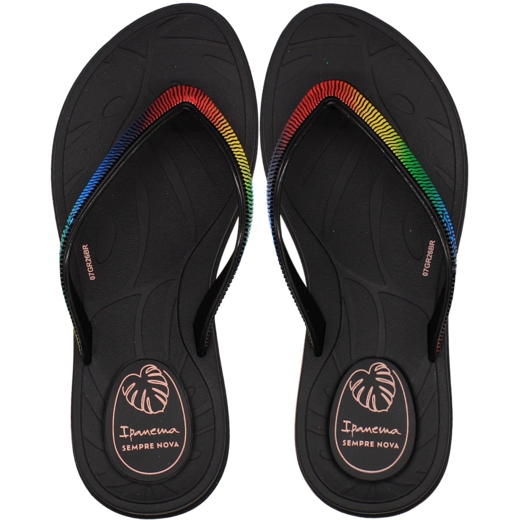 Imagem 1 do produto Chinelo de Dedo Ipanema Shine Tiras Degradê Infantil