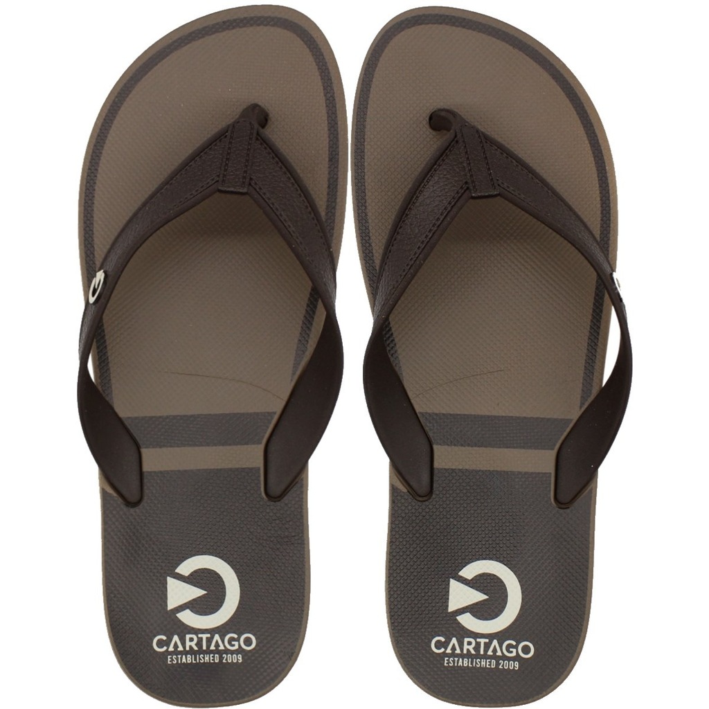 Imagem 1 do produto Chinelo de Dedo Cartago Lugano Tiras Texturizadas Masculino