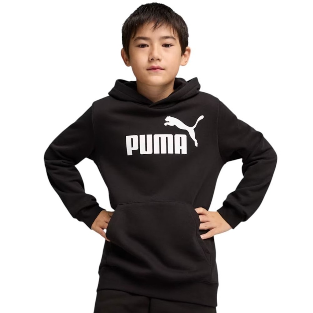 Imagem 1 do produto Blusão de Moletom com Capuz Puma No. 1 Logo Fleece Infantil