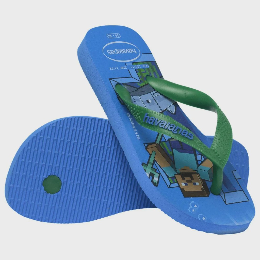 Imagem 2 do produto Chinelo Infantil Havaianas Menino Top Minecraft