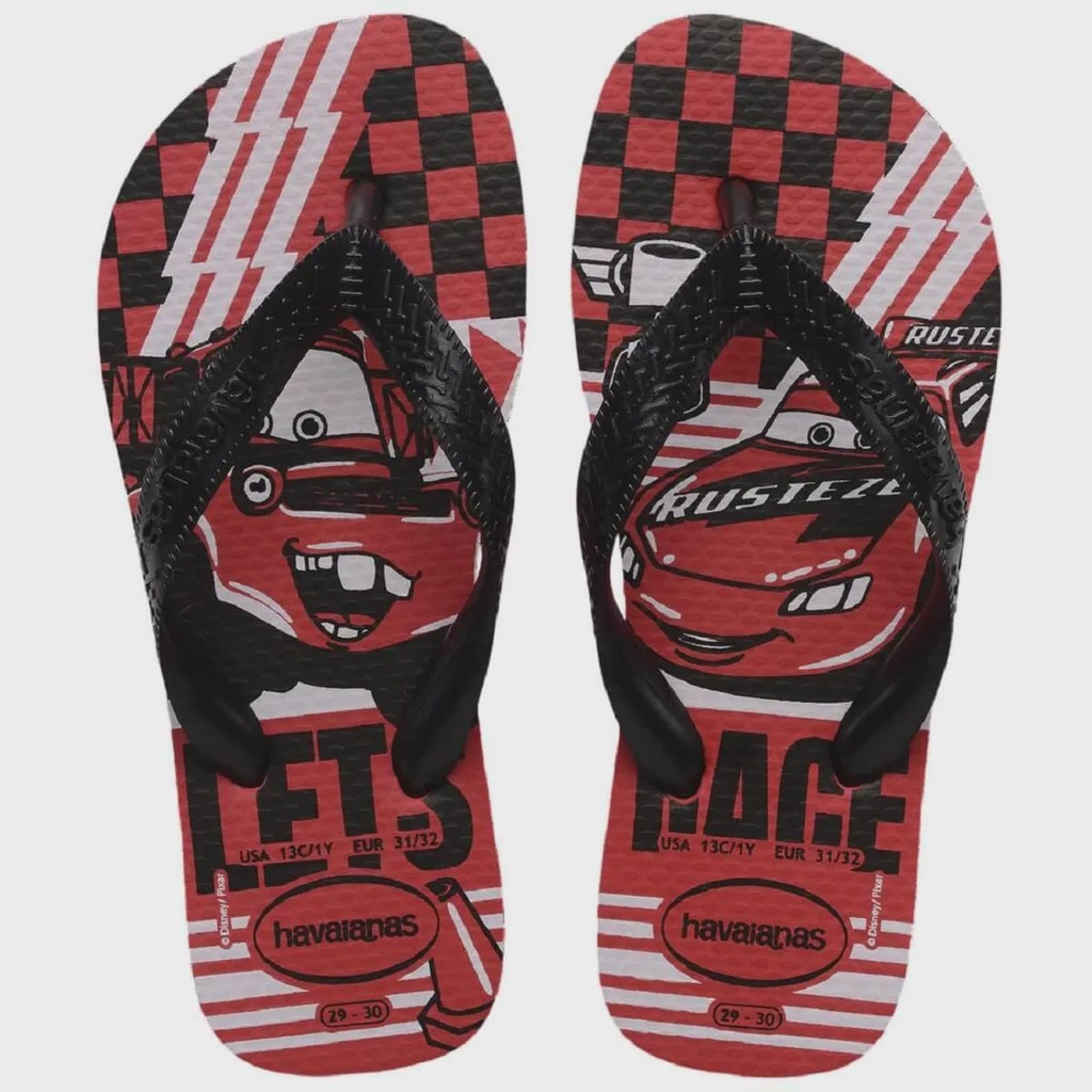 Imagem 1 do produto Chinelo Infantil Menino Havaianas Disney Carros