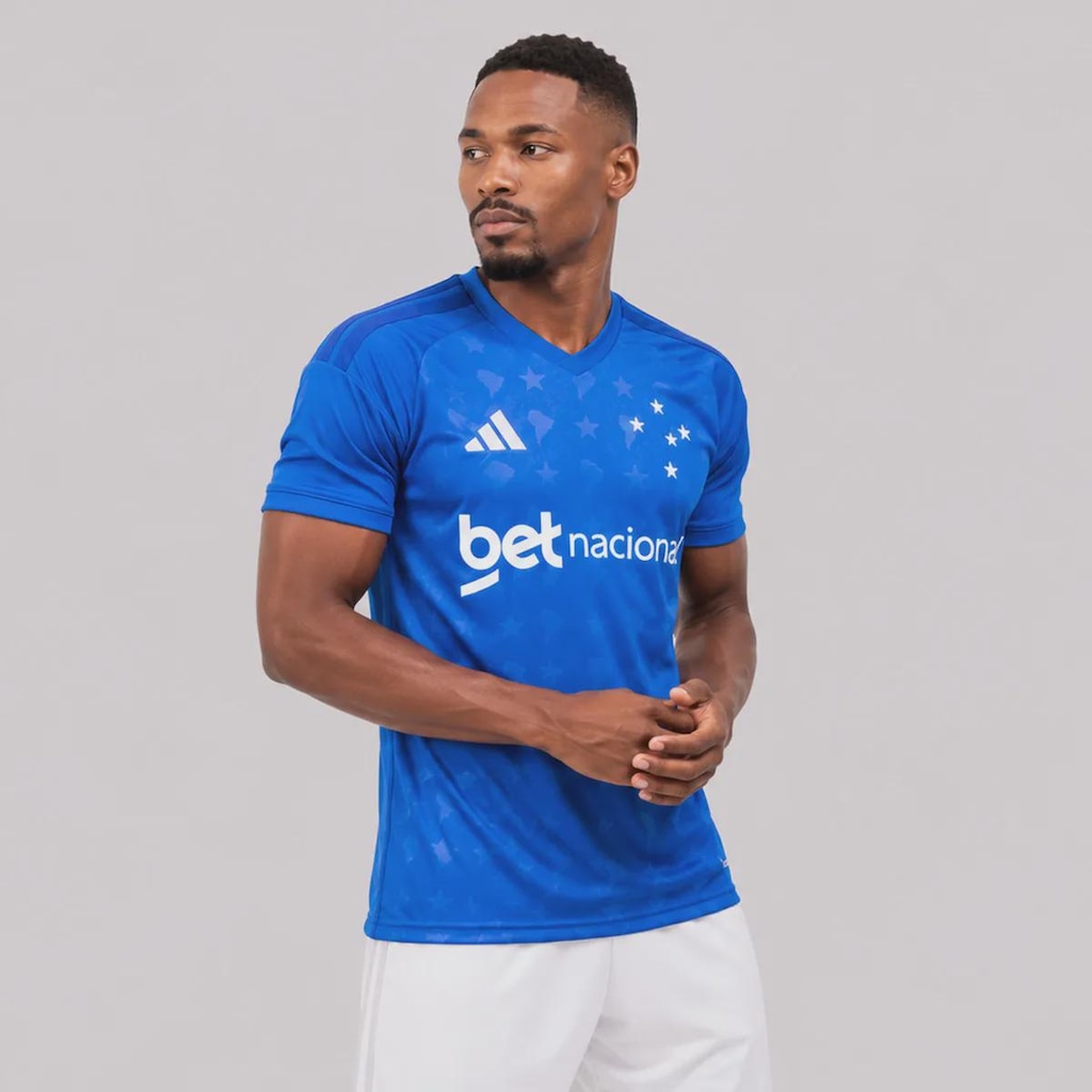 Imagem 3 do produto Camisa do Cruzeiro I 26/27 com Patrocínio Adidas Masculina