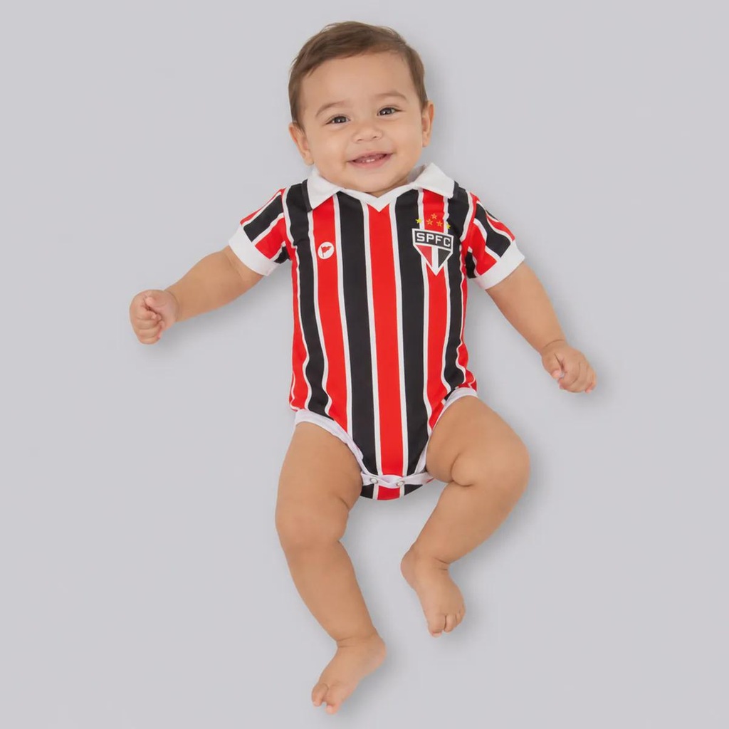 Imagem 2 do produto Body do São Paulo Premium Tricolor Infantil