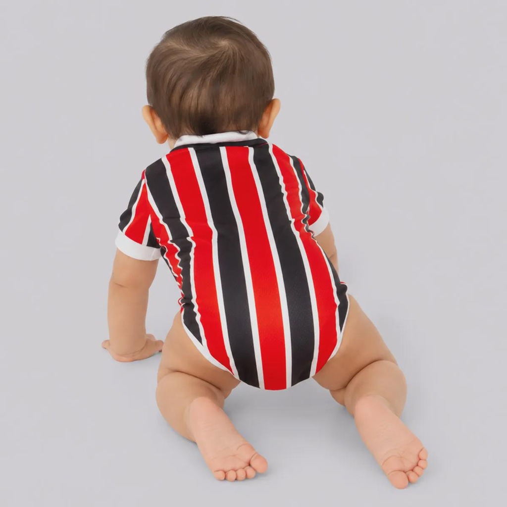 Imagem 3 do produto Body do São Paulo Premium Tricolor Infantil