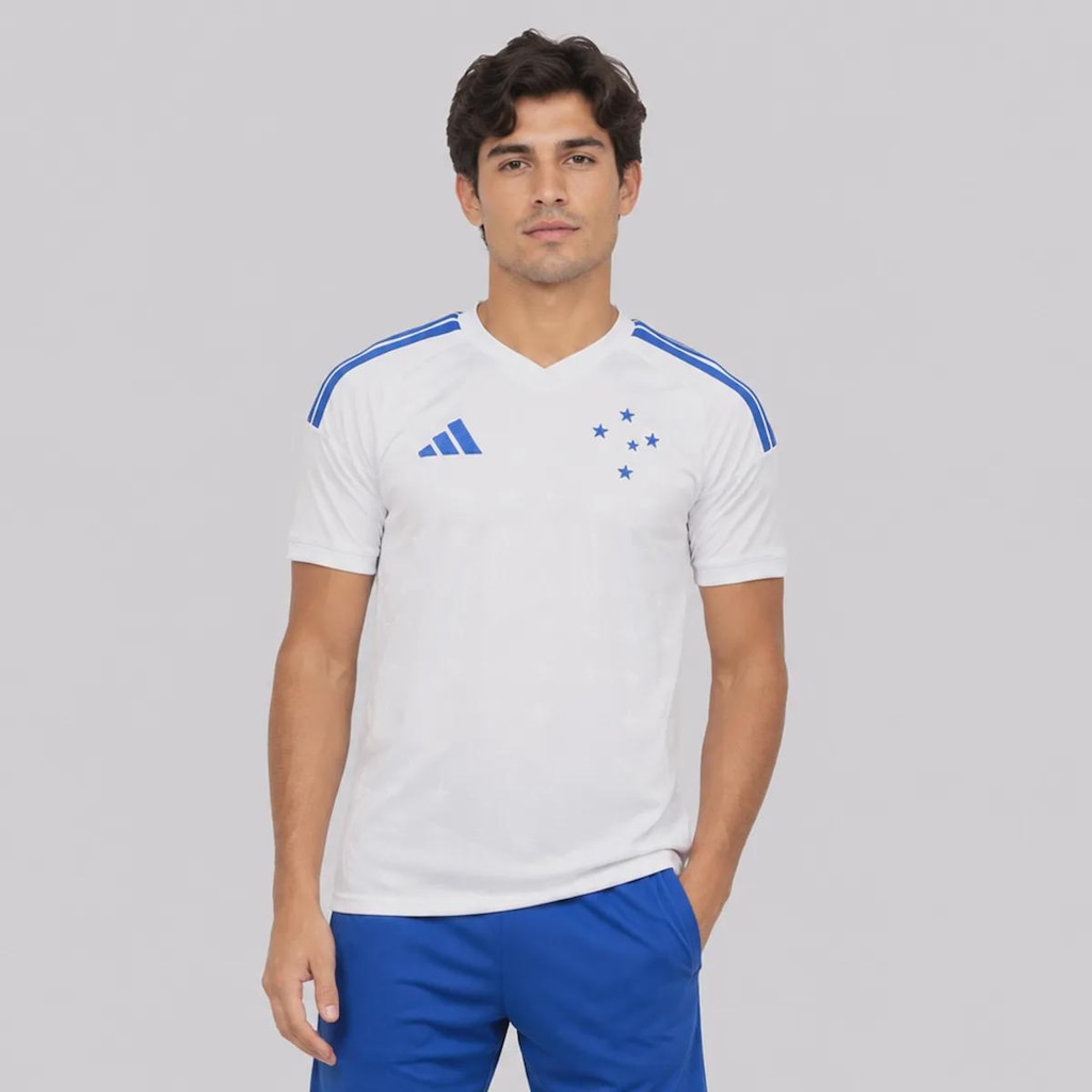 Imagem 1 do produto Camisa do Cruzeiro II 26/27 Patch Libertadores Adidas Masculina