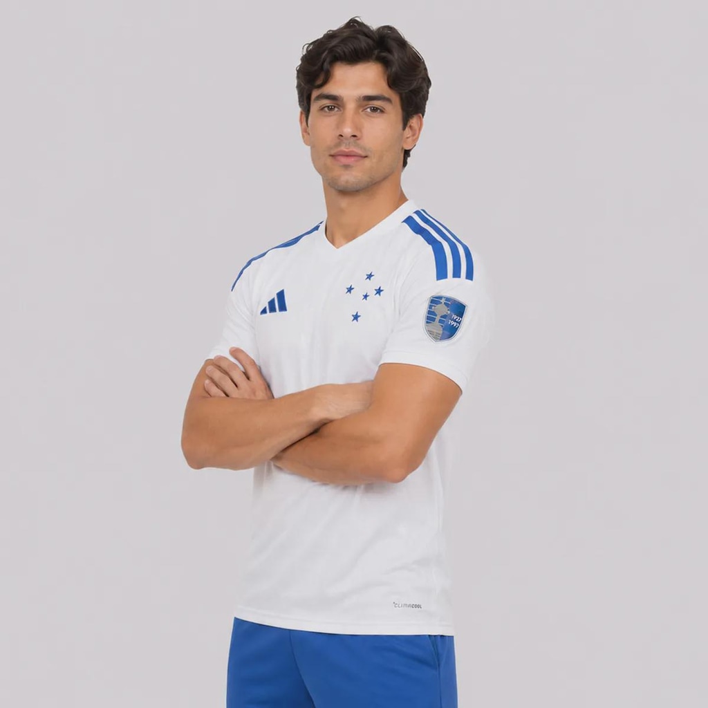 Imagem 3 do produto Camisa do Cruzeiro II 26/27 Patch Libertadores Adidas Masculina
