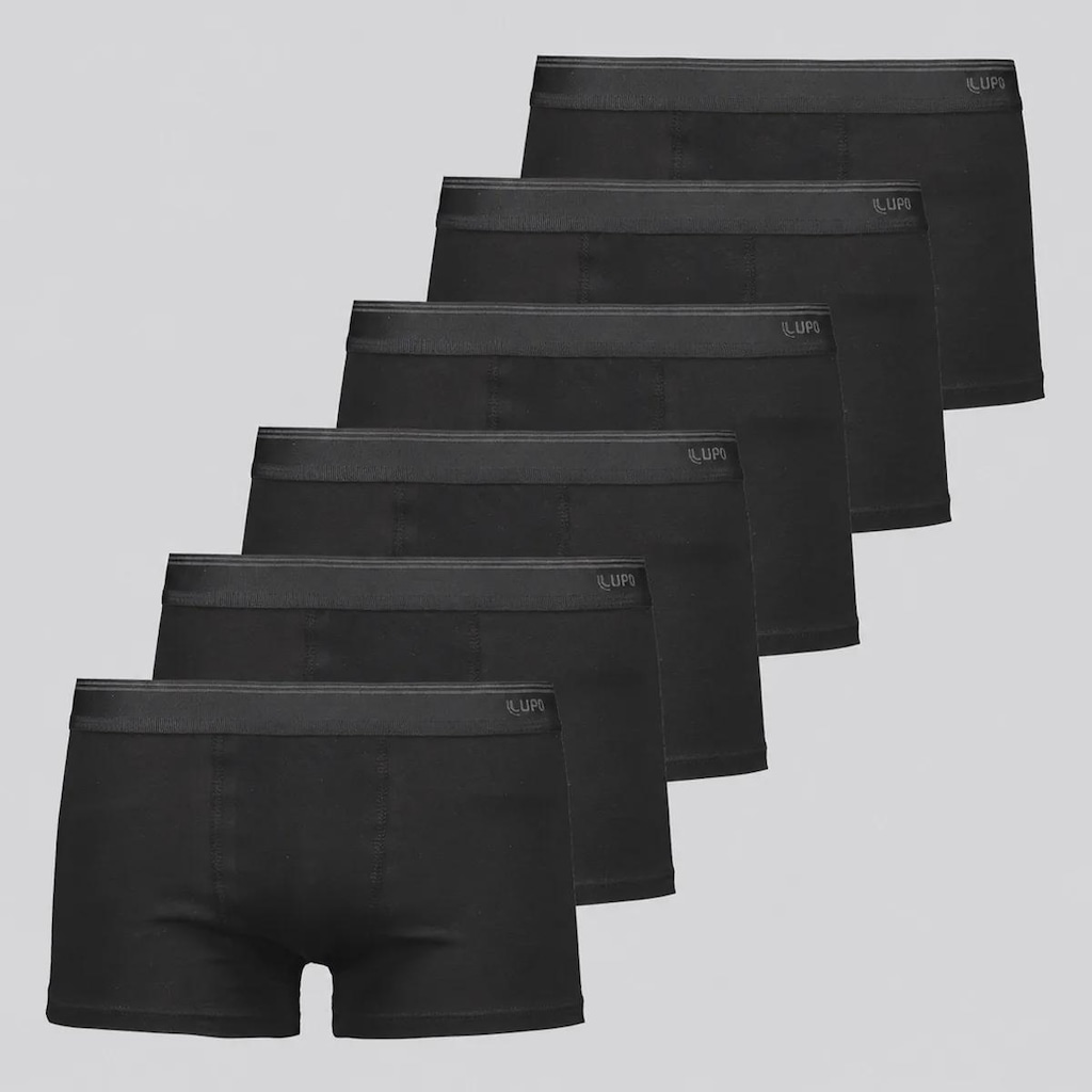 Imagem 1 do produto Kit Cueca Lupo Sunga Algodão com Elastano - 6 Unidades