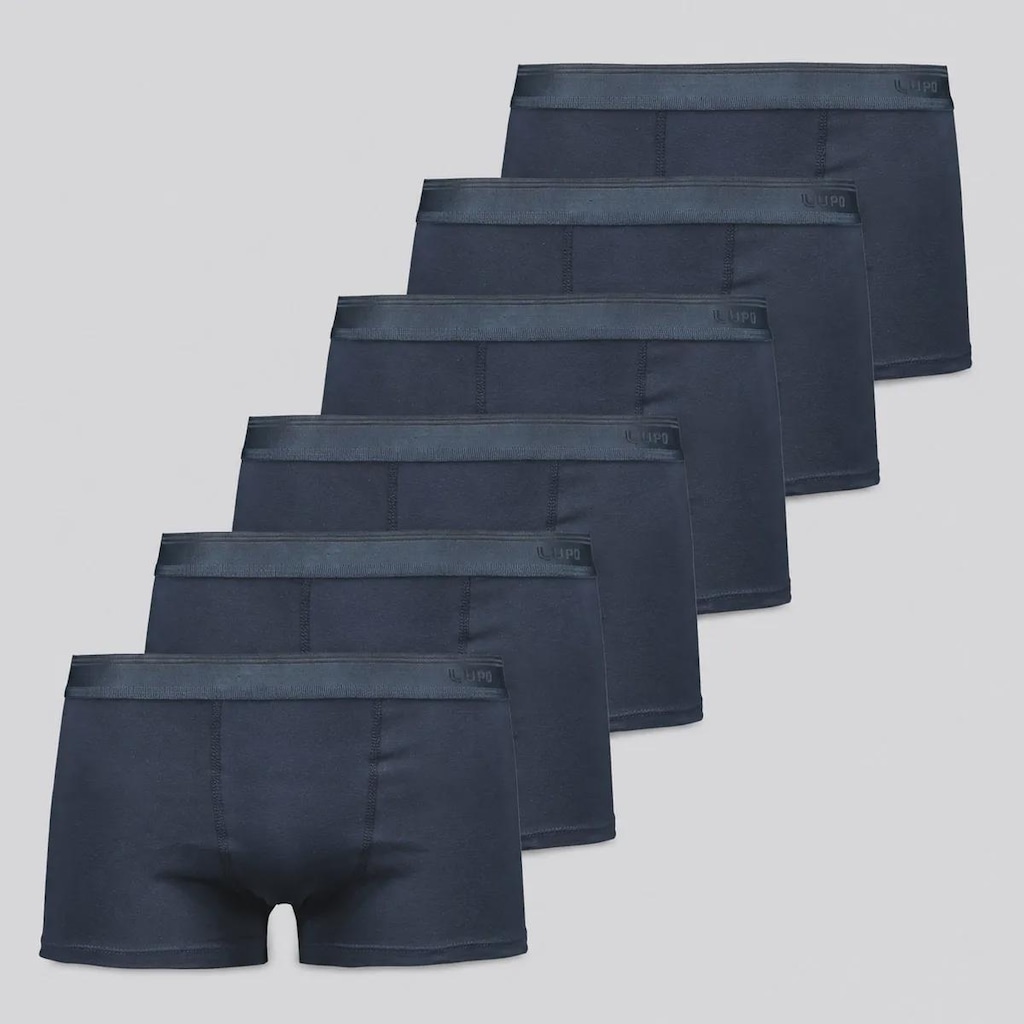 Imagem 1 do produto Kit Cueca Sunga Lupo Algodão com Elastano 6 Unidades