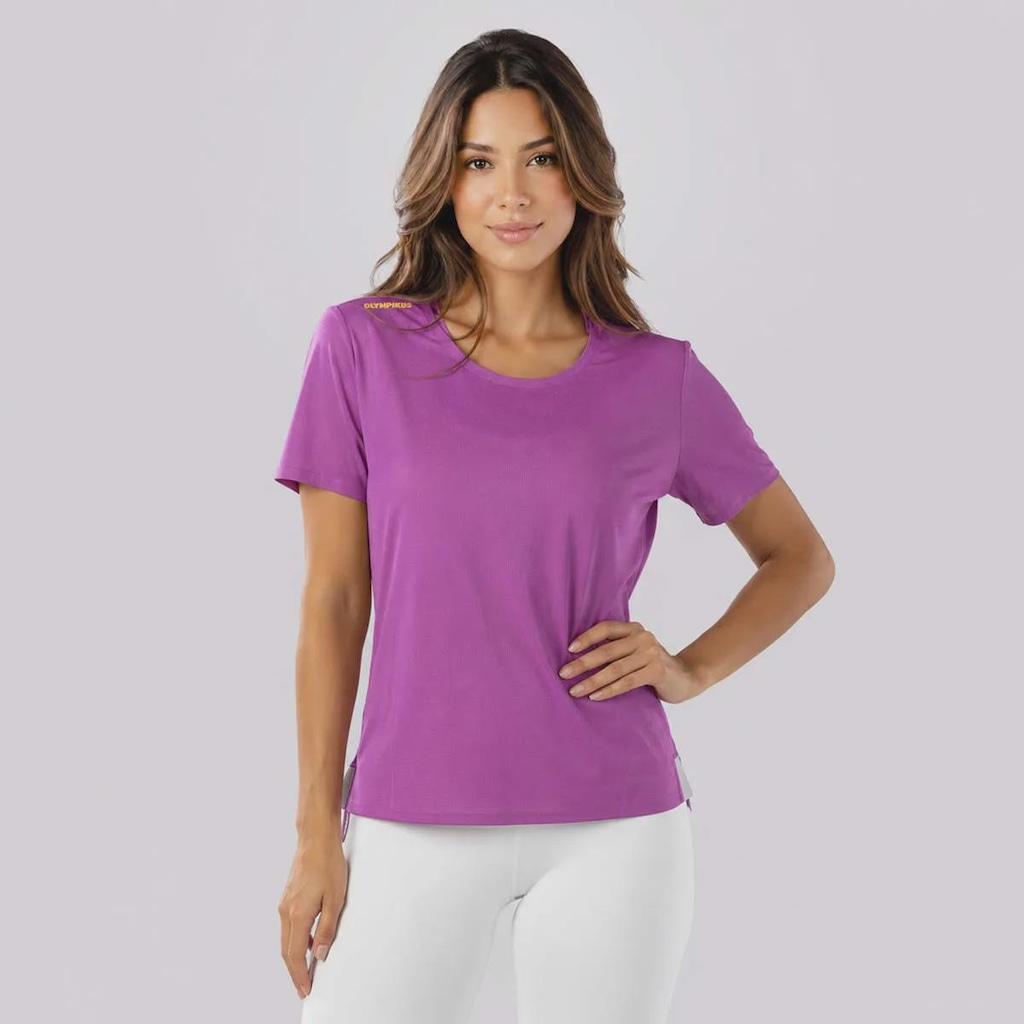 Imagem 1 do produto Camiseta Olympikus Corre Foco Feminina