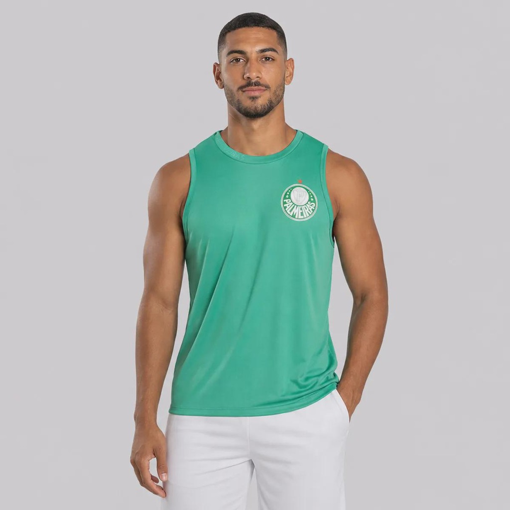 Imagem 1 do produto Camiseta Regata do Palmeiras 1914 Escudo Masculina