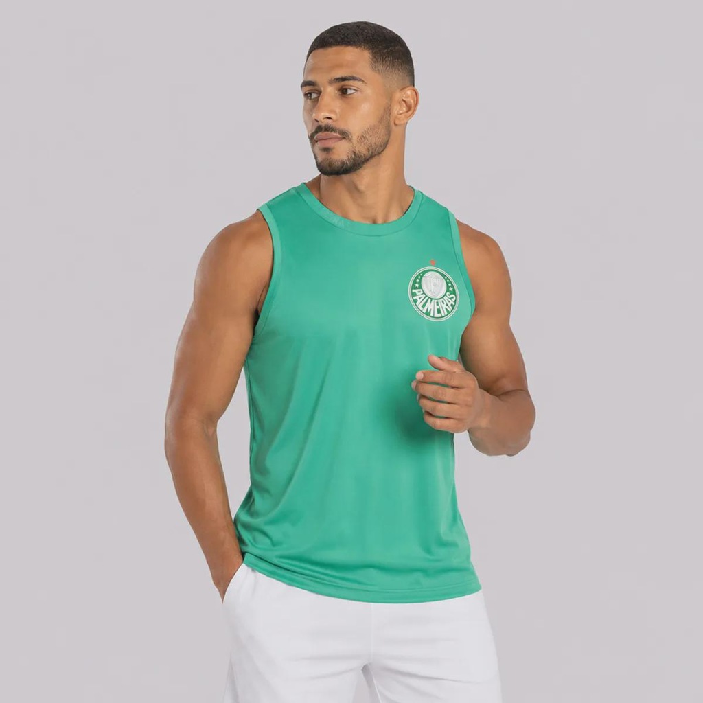 Imagem 2 do produto Camiseta Regata do Palmeiras 1914 Escudo Masculina