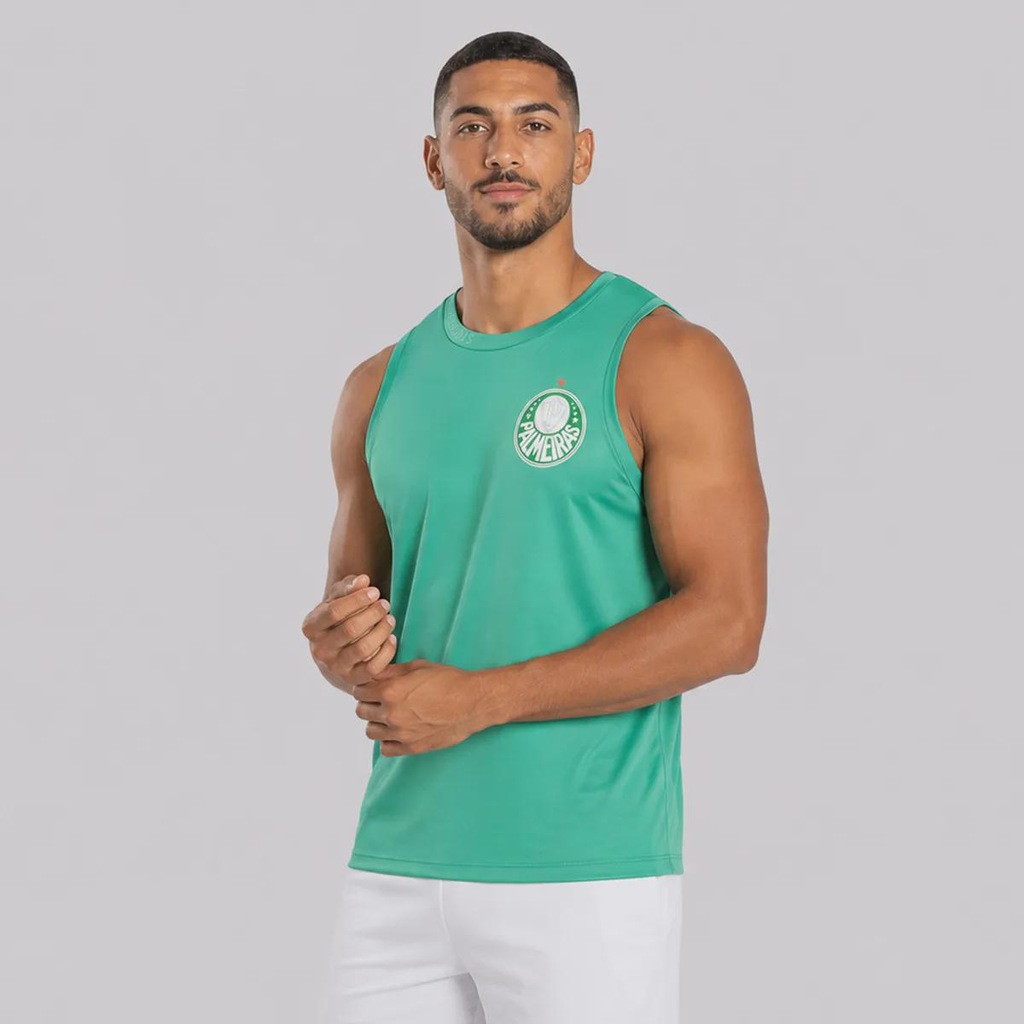 Imagem 3 do produto Camiseta Regata do Palmeiras 1914 Escudo Masculina