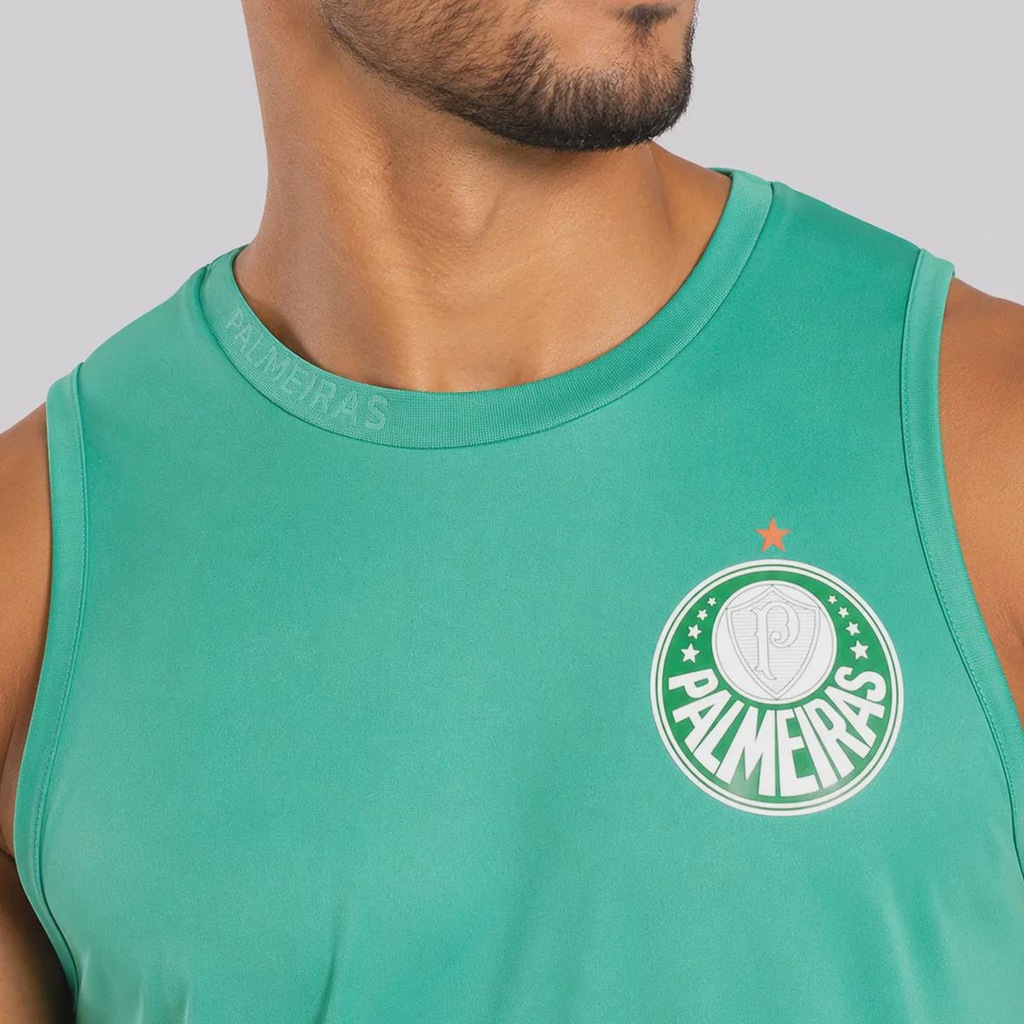 Imagem 5 do produto Camiseta Regata do Palmeiras 1914 Escudo Masculina