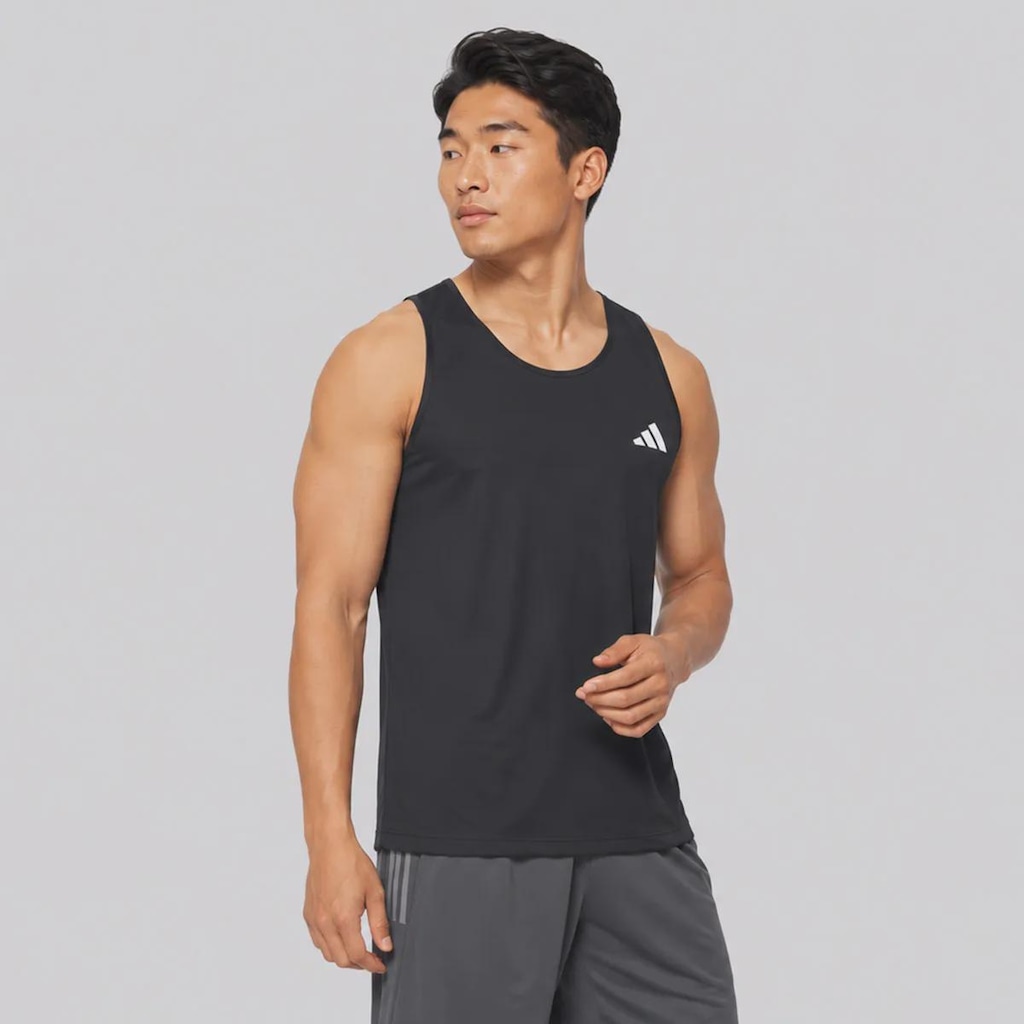 Imagem 3 do produto Camiseta Regata Adidas Treino Masculina