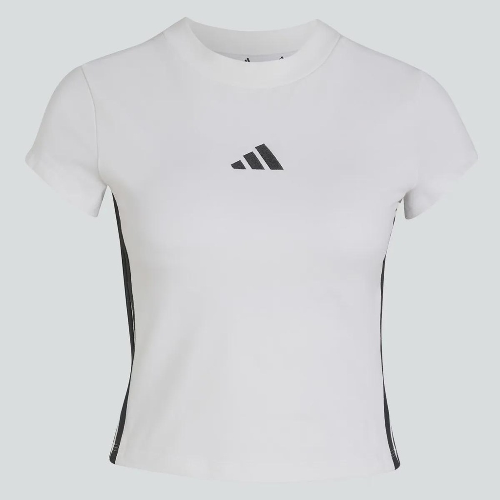 Imagem 4 do produto Camiseta Adidas Essentials 3 Stripes Feminina
