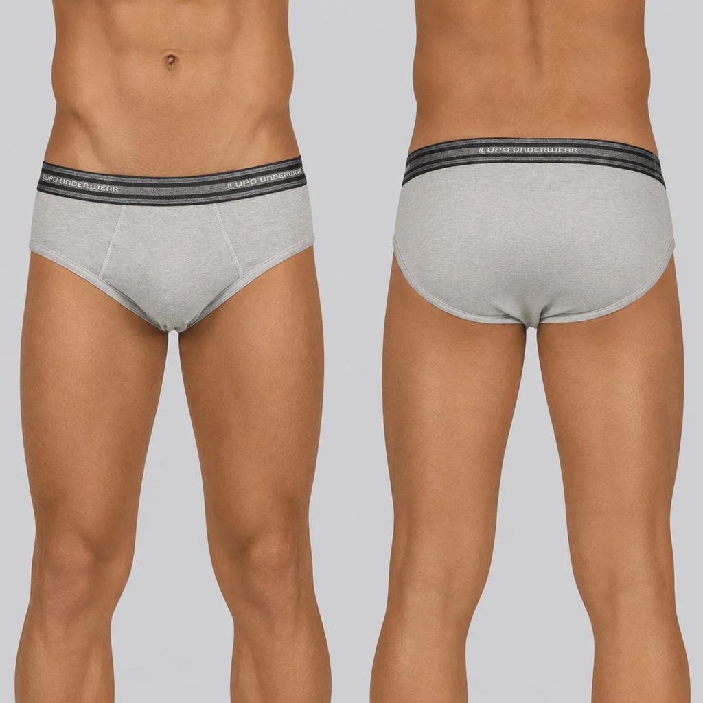 Imagem 3 do produto Kit Cueca Lupo Slip - 6 Unidades