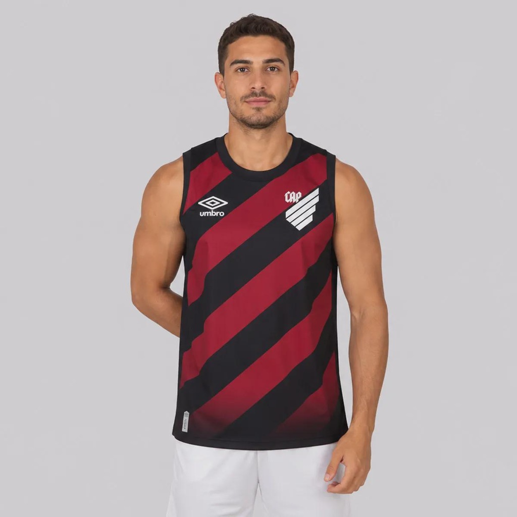 Imagem 1 do produto Camiseta Regata Umbro Athletico Paranaense I 2026 Basquete Masculina