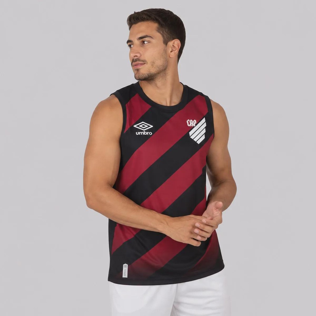 Imagem 2 do produto Camiseta Regata Umbro Athletico Paranaense I 2026 Basquete Masculina