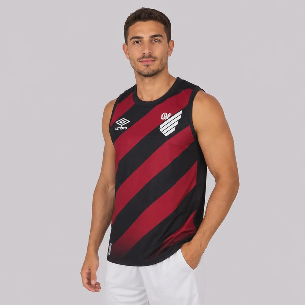 Imagem 3 do produto Camiseta Regata Umbro Athletico Paranaense I 2026 Basquete Masculina