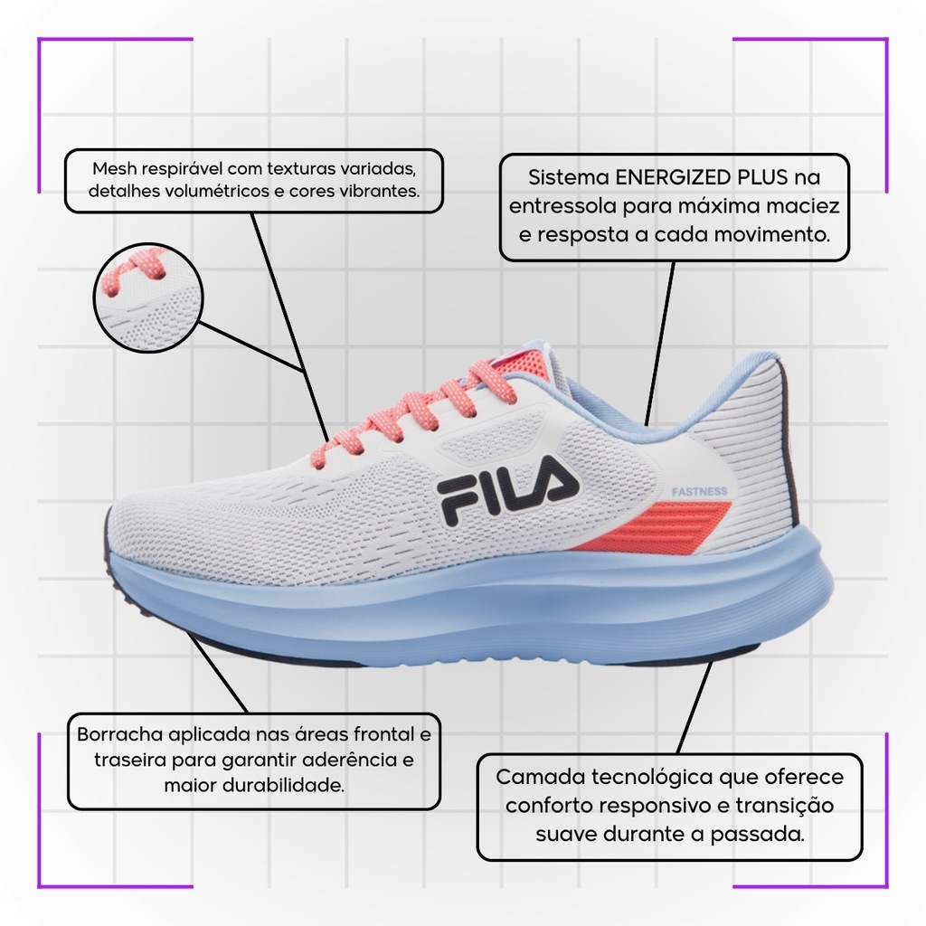 Imagem 3 do produto Tênis Feminino Fila Fastness