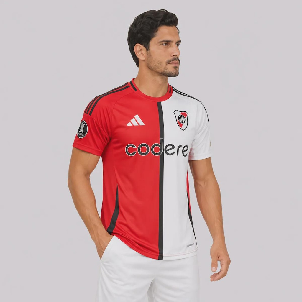 Imagem 2 do produto Camisa River Plate III 25/26 Patch Libertadores adidas Masculina