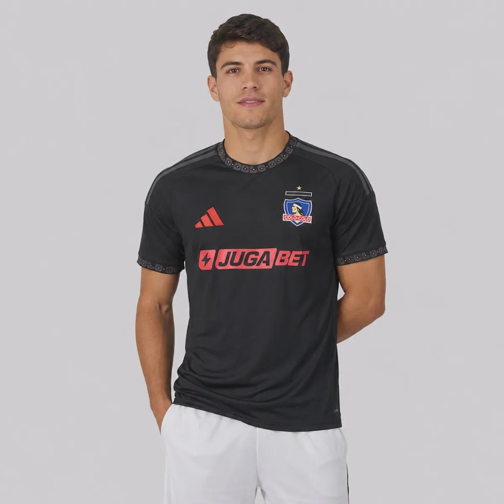 Imagem 1 do produto Camisa Colo-Colo II 26/27 Patch Libertadores adidas Masculina