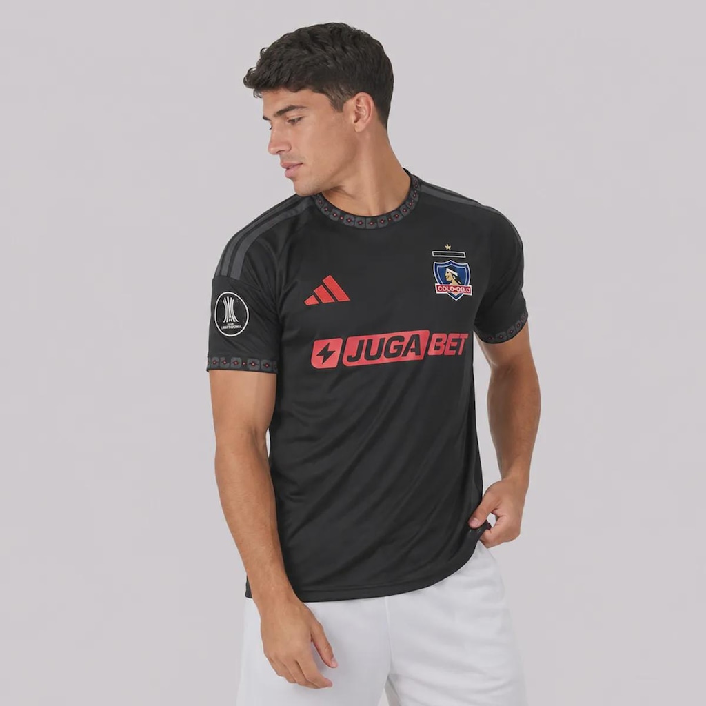 Imagem 3 do produto Camisa Colo-Colo II 26/27 Patch Libertadores adidas Masculina