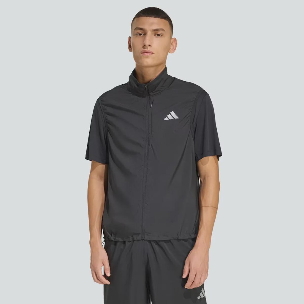 Imagem 1 do produto Colete adidas Corrida Gola Alta Masculino