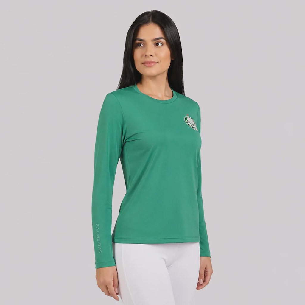 Imagem 2 do produto Camisa do Palmeiras 1914 Manga Longa UV50 Feminina