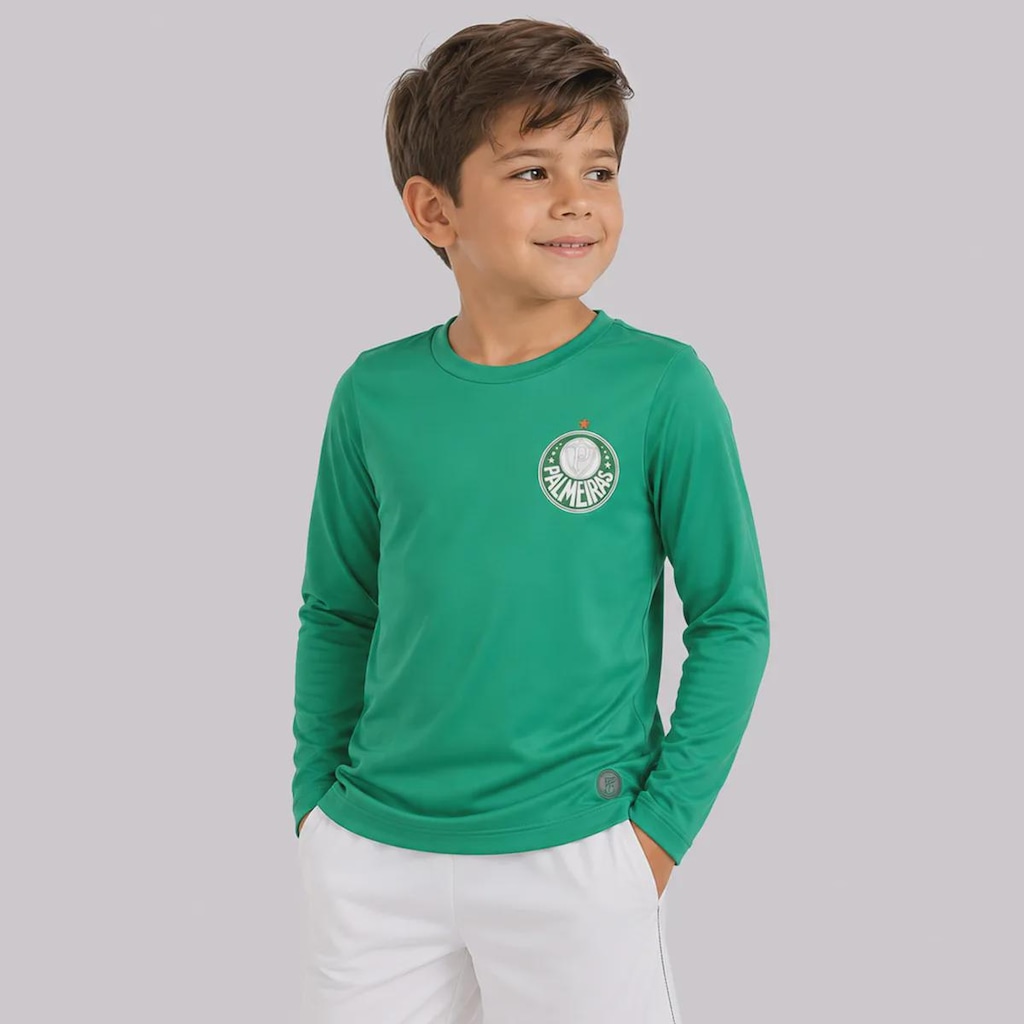 Imagem 3 do produto Camisa do Palmeiras 1914 Manga Longa UV50 Infantil
