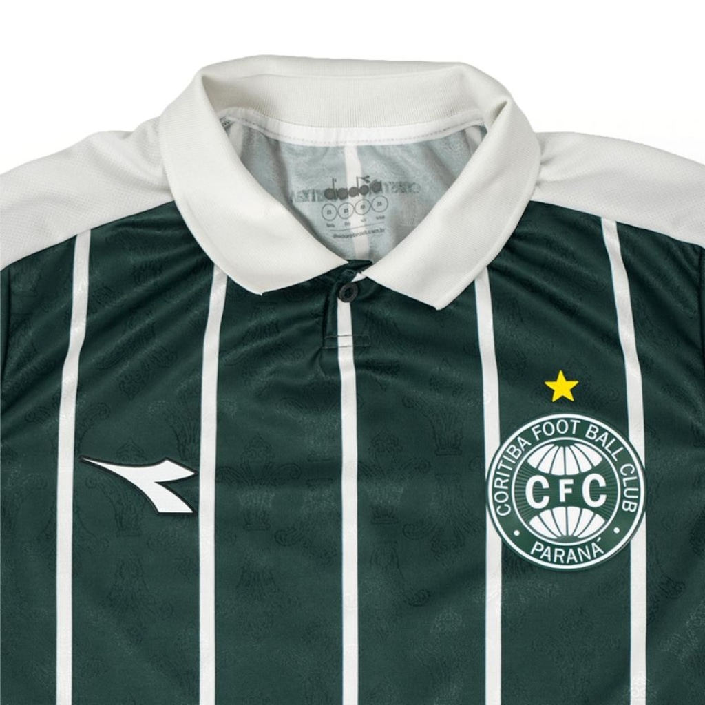 Imagem 2 do produto Camisa do Coritiba II 26/27 Diadora Infantil