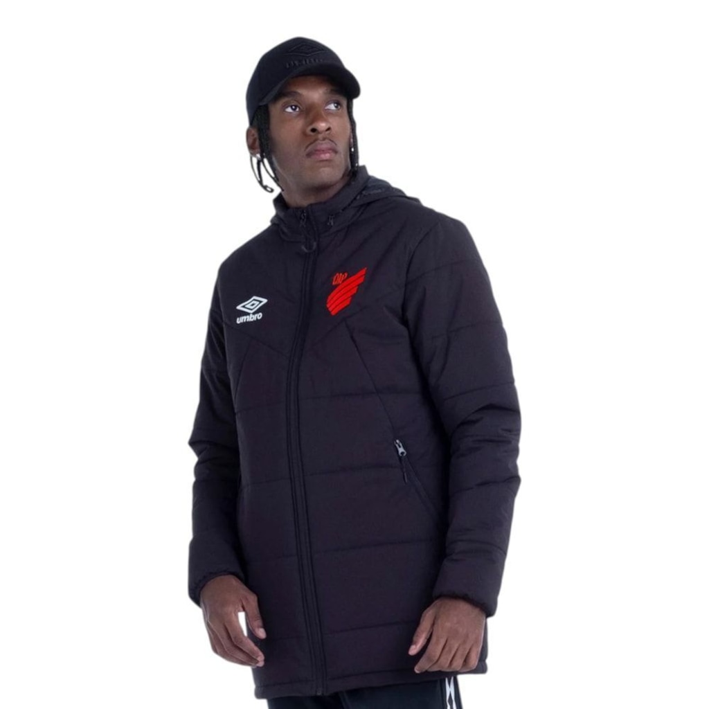 Imagem 1 do produto Jaqueta Parka do Athletico PR Umbro Viagem 2023/24 Masculina
