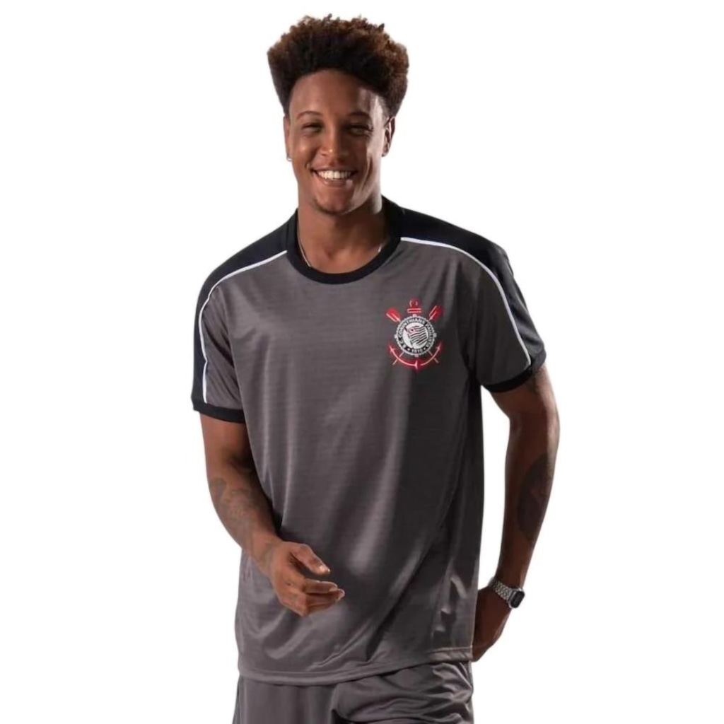 Imagem 1 do produto Camisa do Corinthians Corinto Mito Dry Braziline Masculina