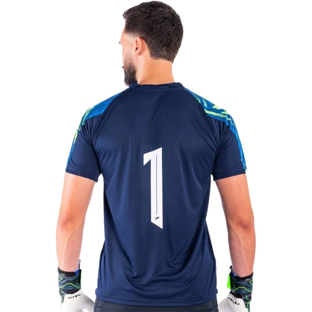 Imagem 3 do produto Camisa de Goleiro Poker Sentinela Manga Curta Masculina