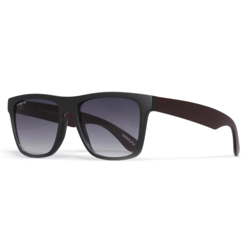 Imagem 1 do produto Óculos Evoke EVK 24 AC11 Black Matte Bordeaux Gray Gradient