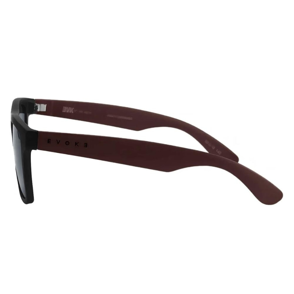 Imagem 3 do produto Óculos Evoke EVK 24 AC11 Black Matte Bordeaux Gray Gradient