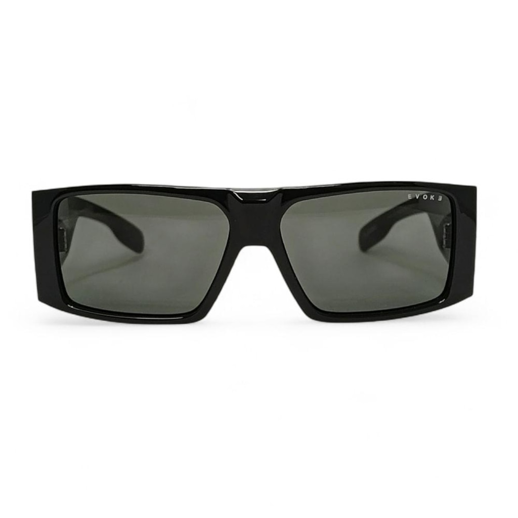 Imagem 2 do produto Óculos Evoke Bomber BRH01 Black Shine Verde G15 Total