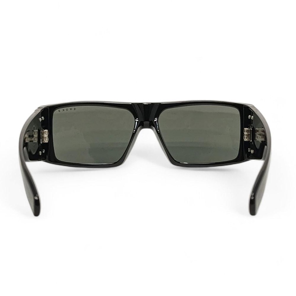 Imagem 4 do produto Óculos Evoke Bomber BRH01 Black Shine Verde G15 Total