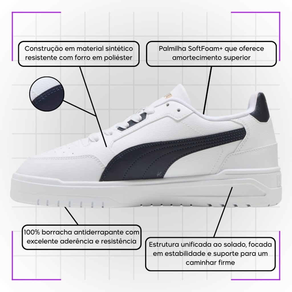 Imagem 5 do produto Tênis Unissex Puma Shuffle Downtown