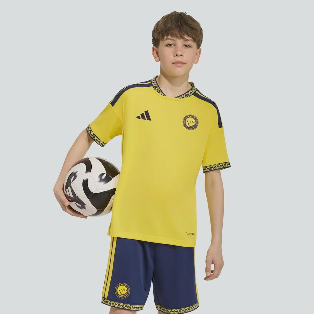 Imagem 1 do produto Camisa Al Nassr Home 26/27 7 Ronaldo adidas Infantil